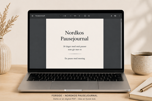 Pausejournal – 30 dager til mer ro og nærvær | Digital PDF